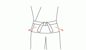 How to tie your belt - Learn the martial art of Taekwondo at Bungay ...